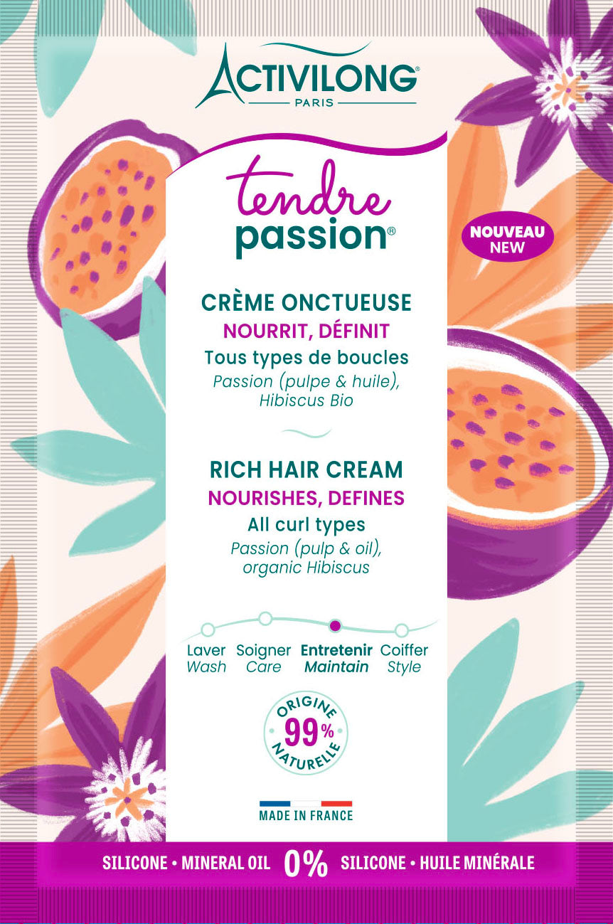 Packshot de l'échantillon 15 ml de la crème onctueuse tendre passion