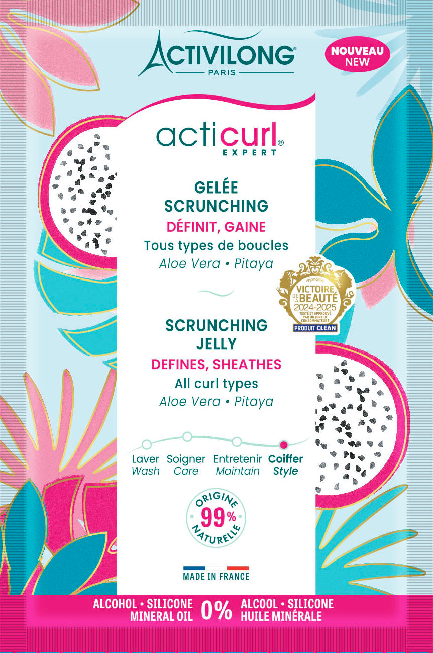 Packshot Echantillon 15 ml Gelee Scrunching Acticurl Expert