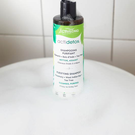 Shampoing purifiant detox pour cuir chevelu sensible
