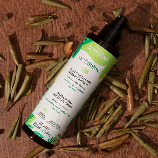 Spray micellaire Actidetox pour rafraîchir le cuir chevelu