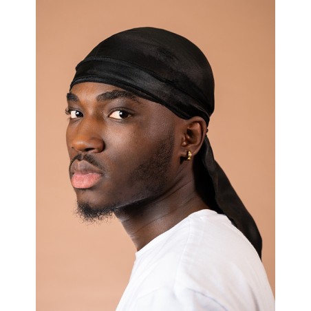 Black Satin Durag