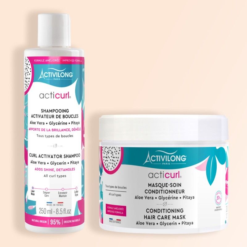 Acticurl Cleansing Duo - Cleanse and Define Your Curls | Activilong