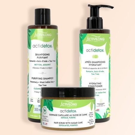 Actidetox Purifying Trio - Detox and Refresh Your Hair and Scalp | Activilong