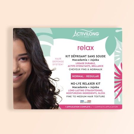 ACTIGLOSS NOURRISH Soda-Free Straightener Kit: Nourished, Shiny Hair