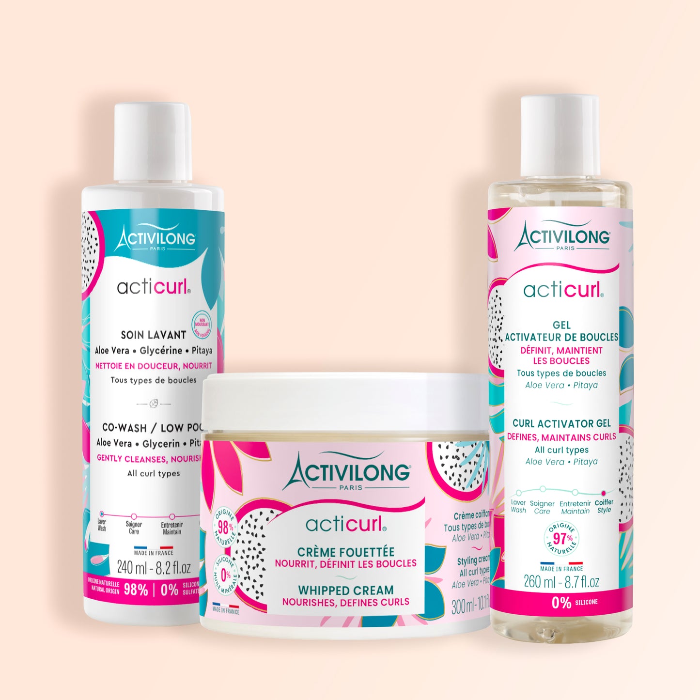 Trio Wash N'Go / Crème Fouettée