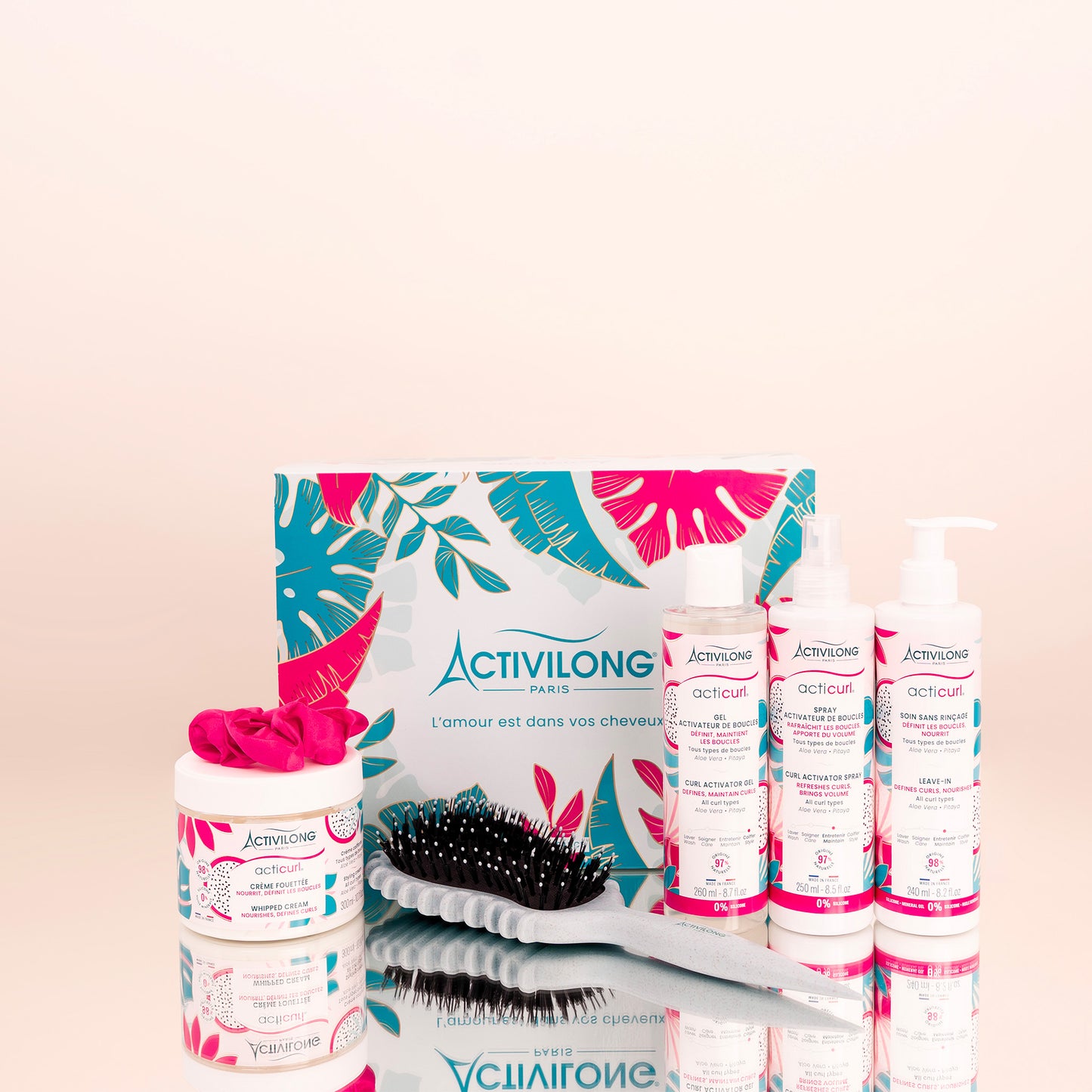 Coffret Acticurl - Routine Hydratation et Définition des boucles - Tous les Types de Boucles