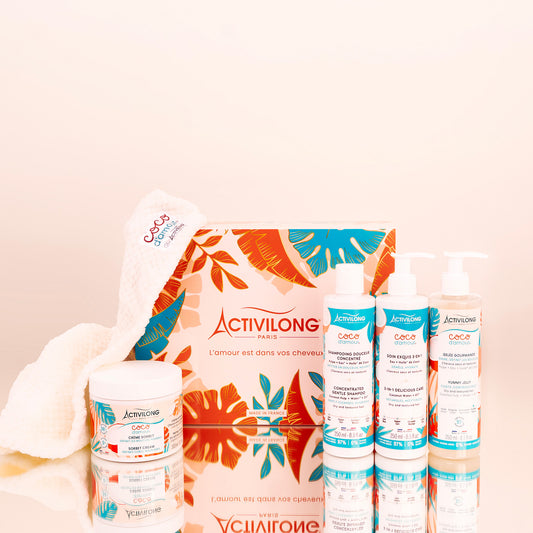 Coffret Coco d'Amour - Routine Hydratation et Revitalisation - Tous types de cheveux