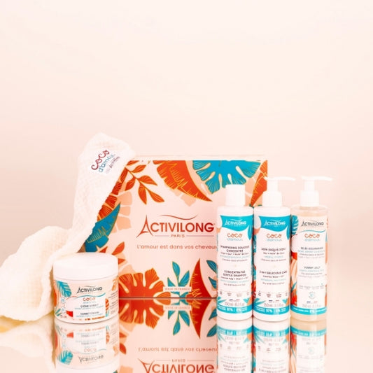 Coffret Coco d'Amour - Routine Hydratation et Revitalisation - Tous types de cheveux