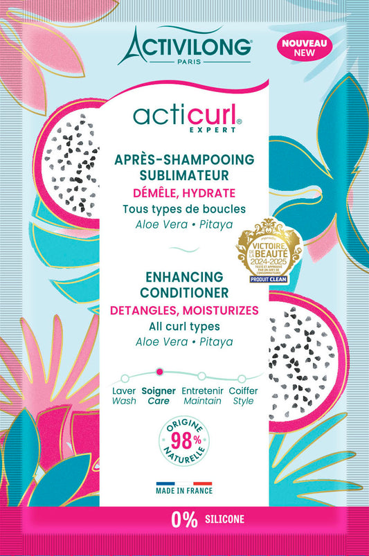Packshot de l'Échantillon 15 ml de l'après Shampoing Sublimateur Acticurl Expert