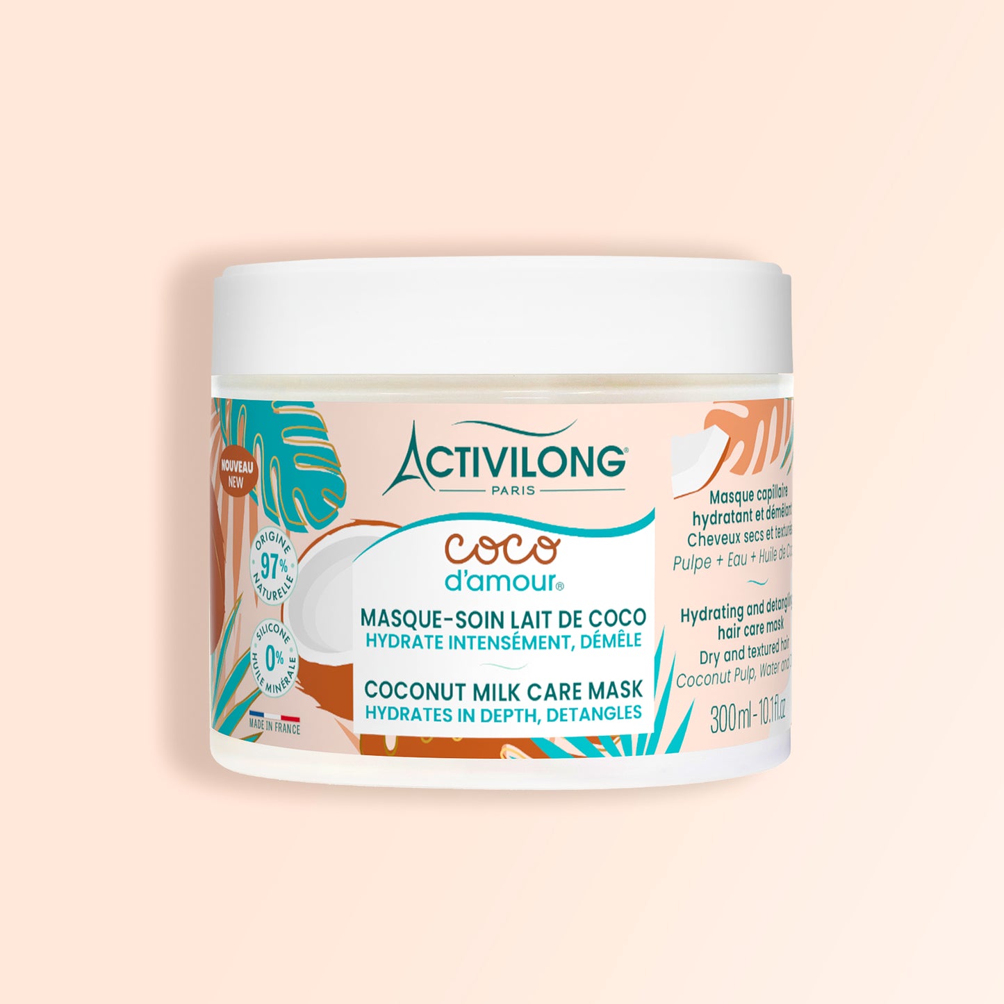 Masque-Soin Lait de Coco - Coco d'Amour