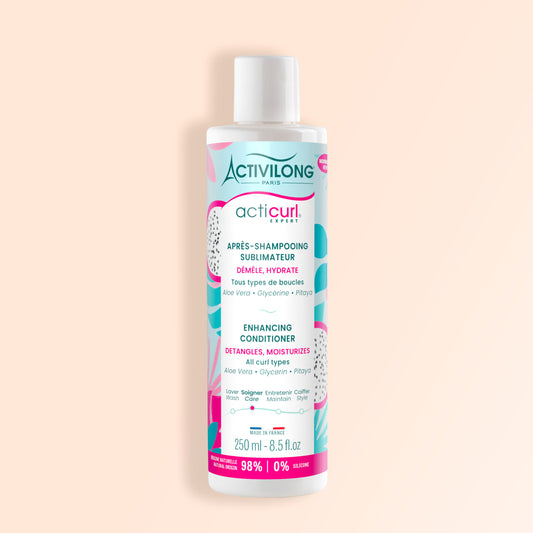 Packshot de l'après-shampoing sublimateur acticurl expert sur fond crème