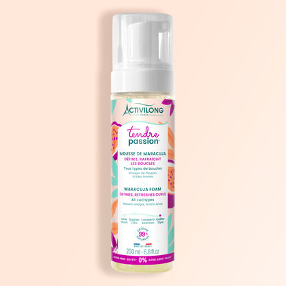 Packshot de la mousse de maracuja tendre passion - 200 ml