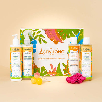 Coffret Actikids – Routine Nutrition, Hydratation et Démêlage - Tous types de cheveux