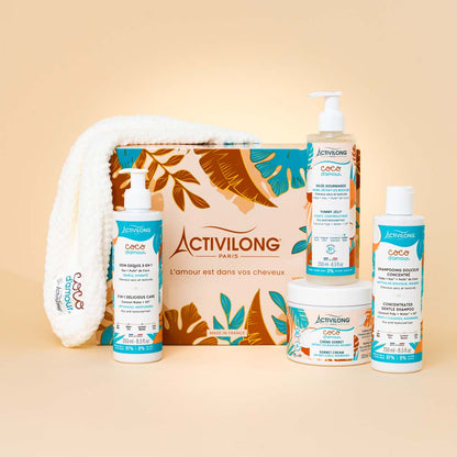 Coffret Coco d'Amour - Routine Hydratation et Revitalisation - Tous types de cheveux