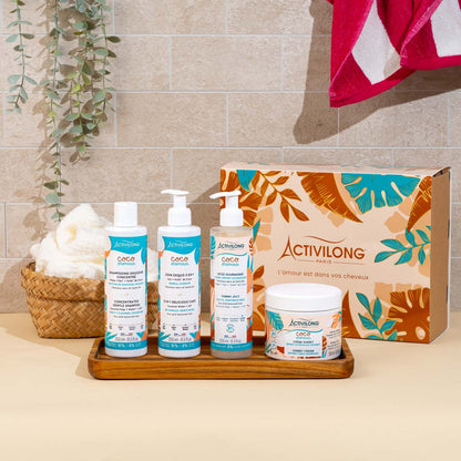 Coffret Coco d'Amour - Routine Hydratation et Revitalisation - Tous types de cheveux