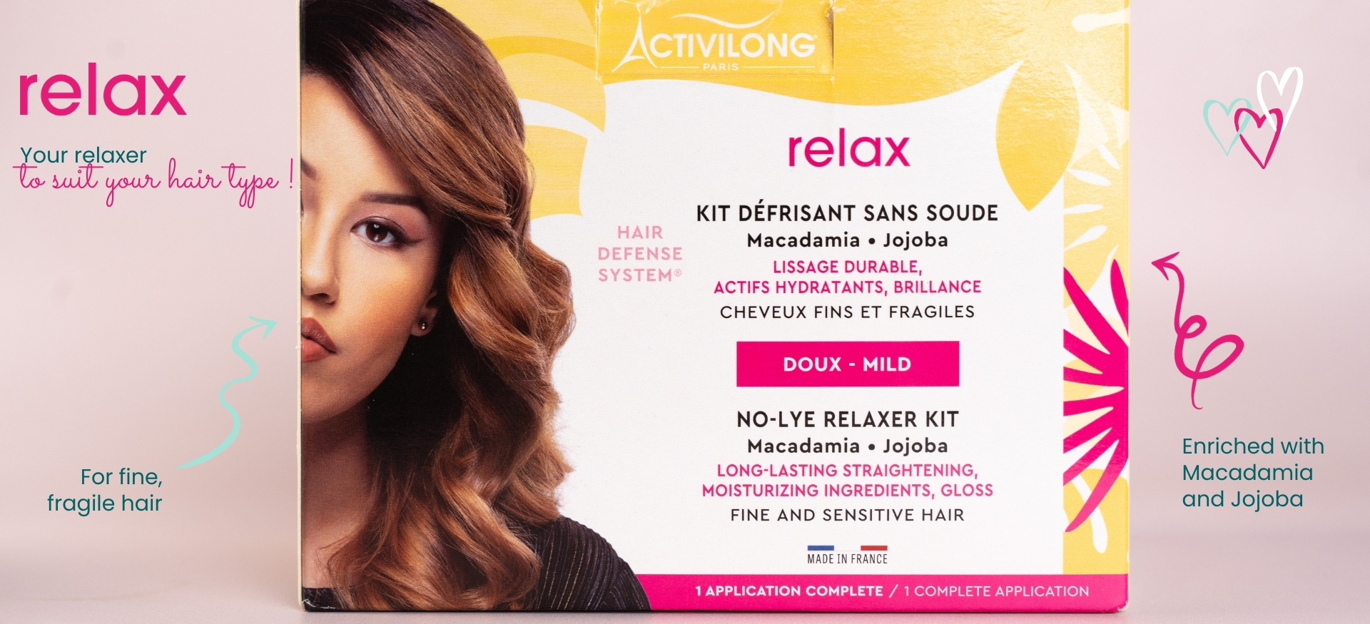 No-lye Relaxer Kit - MILD