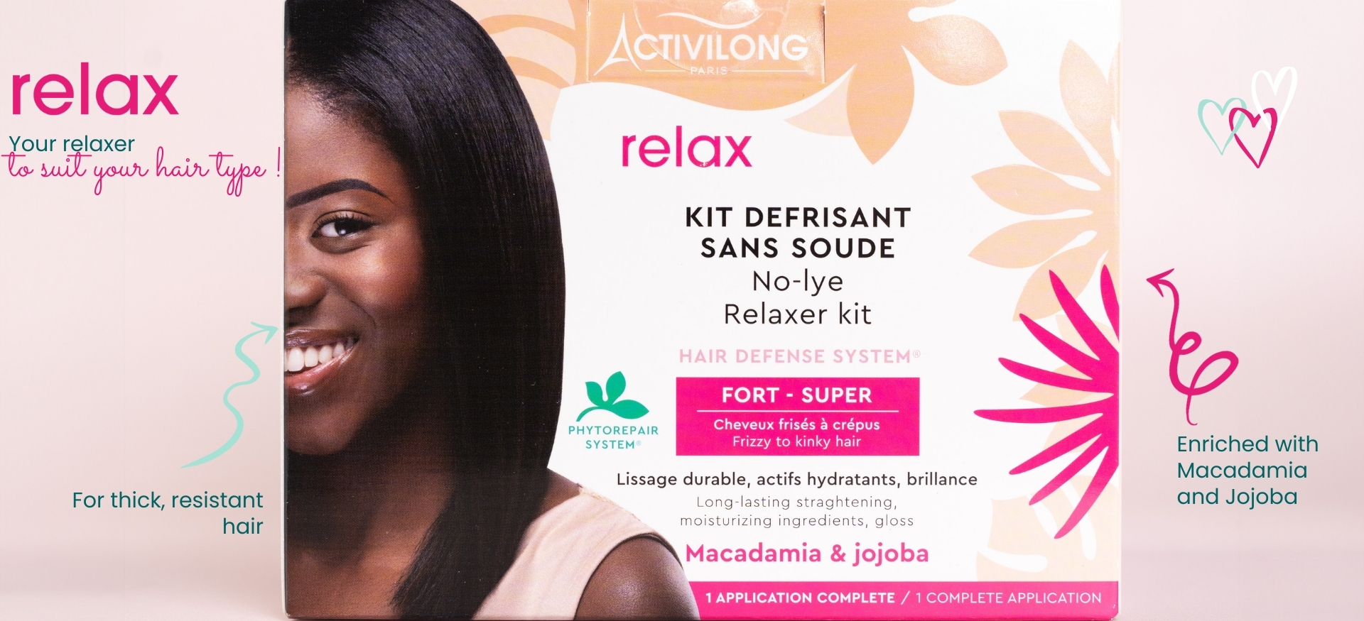 No-lye Relaxer Kit - STRONG