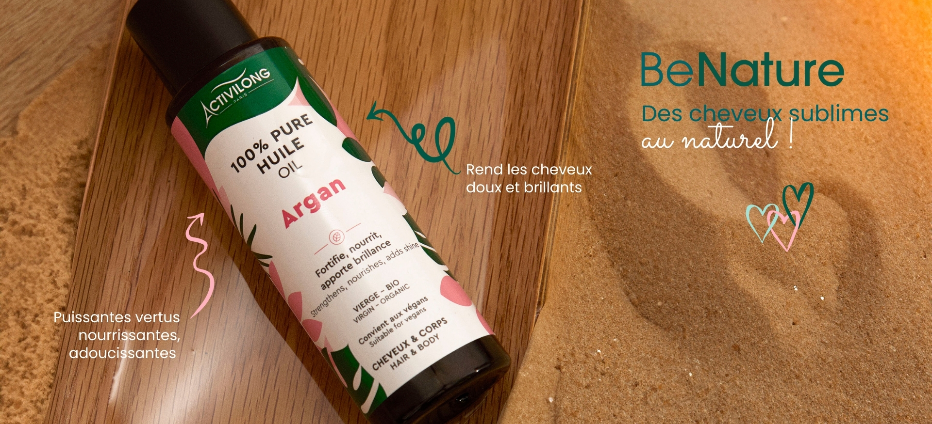 Huile d'Argan 100% Pure