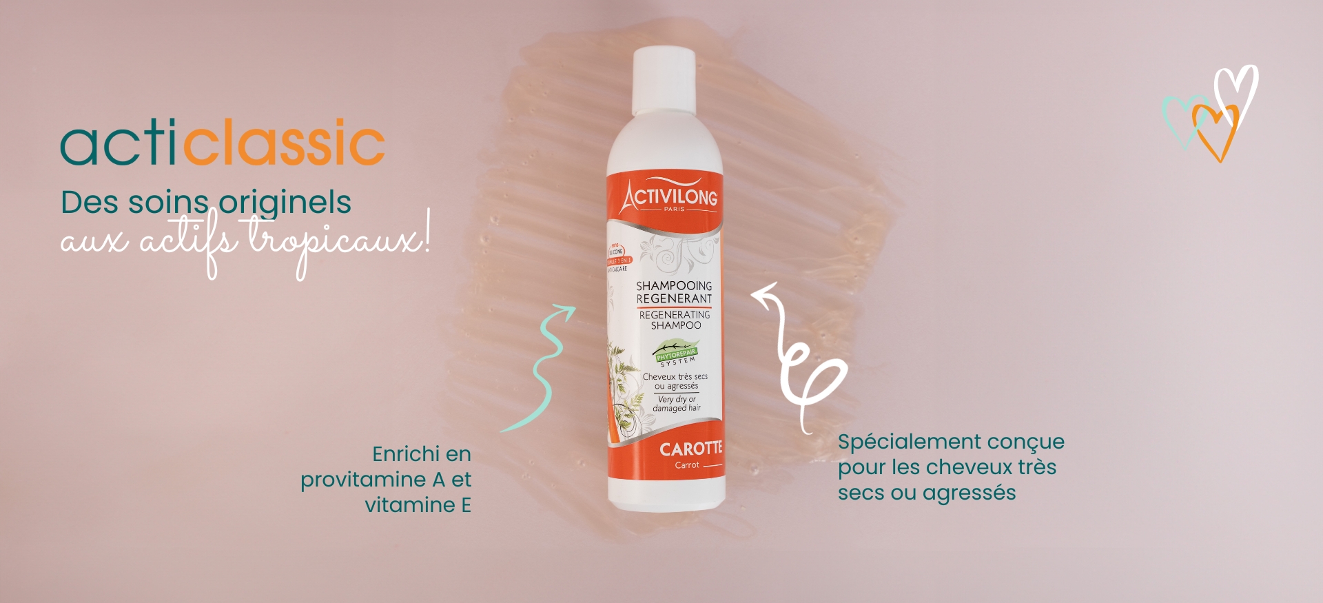 Shampooing Régénérant Carotte