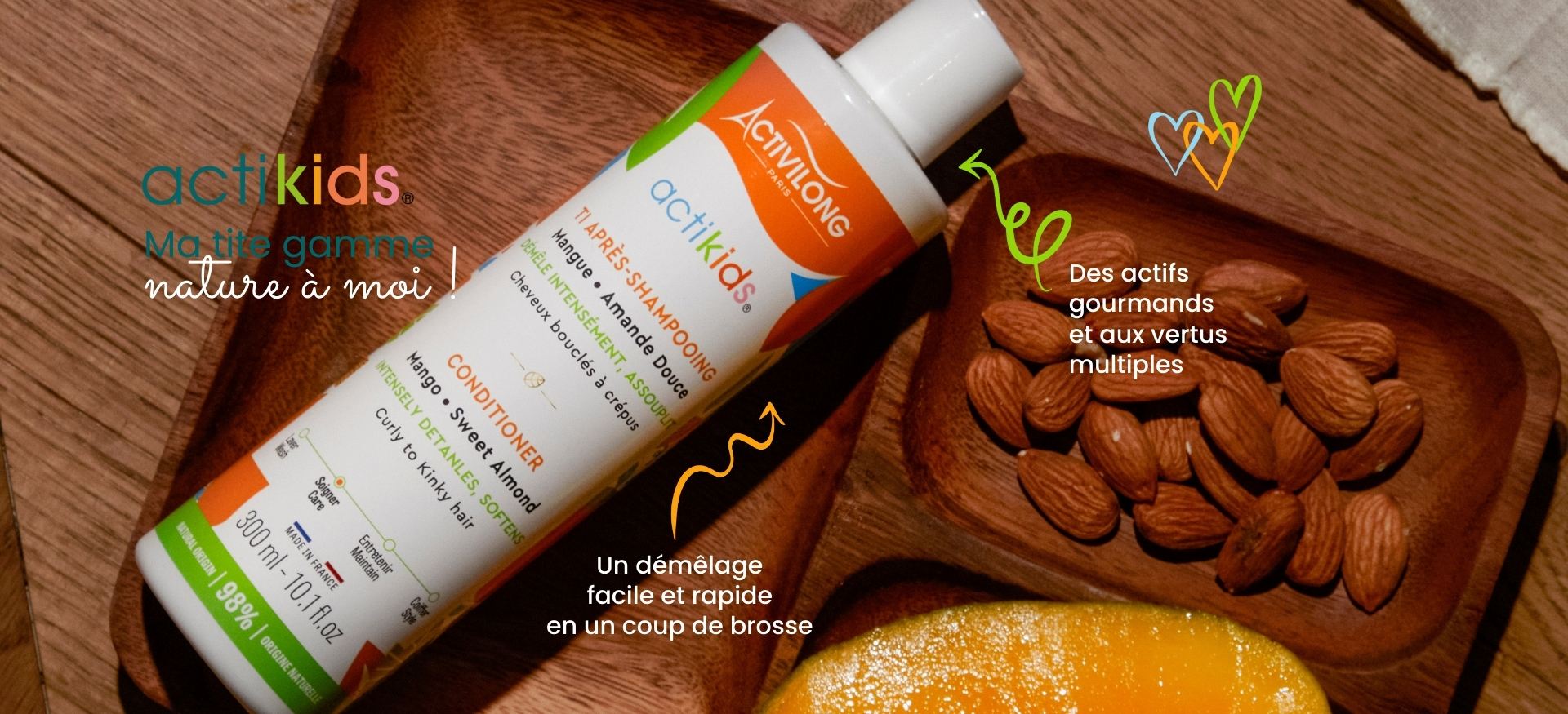 Ti Après-Shampooing Actikids - Format voyage